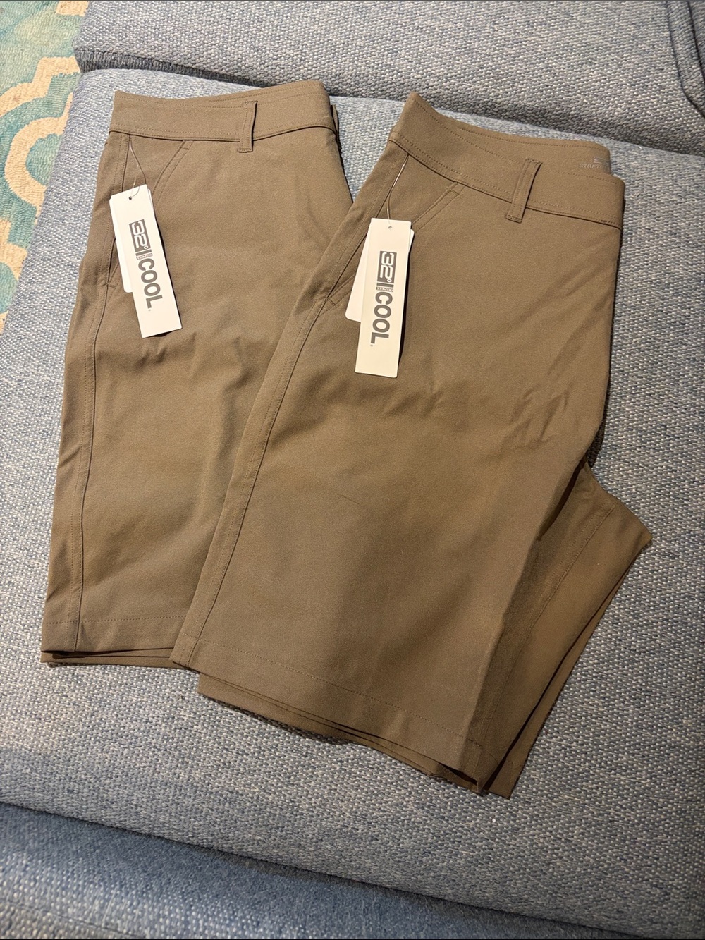 NWT 32 degrees cool stretch performance shorts X 2! Size 30